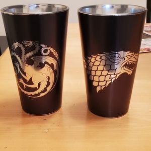 Game of Thrones Collectable Glasses